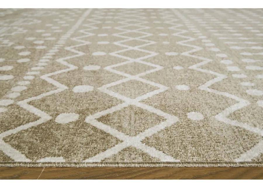 Bunchly 7'10" x 10'3" Washable Rug