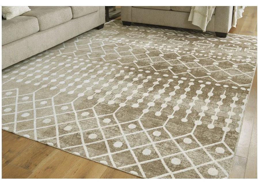 Bunchly 7'10" x 10'3" Washable Rug