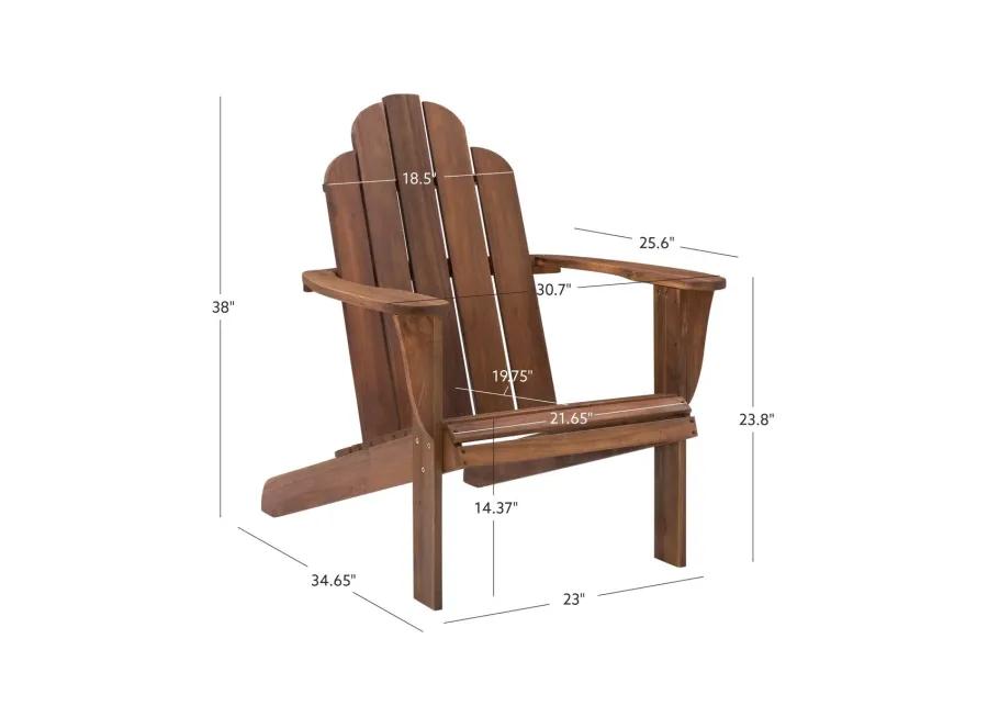 Adirondack Brown Chair