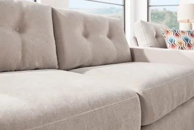 ModularOne Stone 3-Piece Sleeper Sofa with Left Arm Facing Chaise