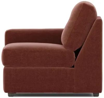 ModularOne Merlot Left Arm Facing Chair