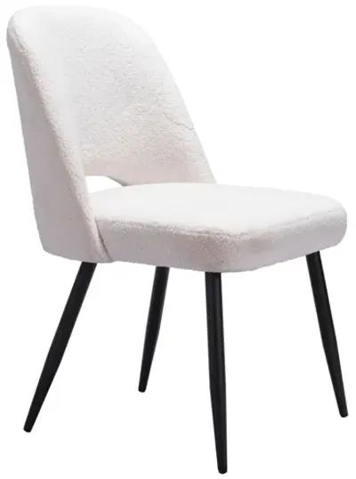 Teddy Dining Chair (Set of 2) Ivory