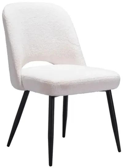 Teddy Dining Chair (Set of 2) Ivory