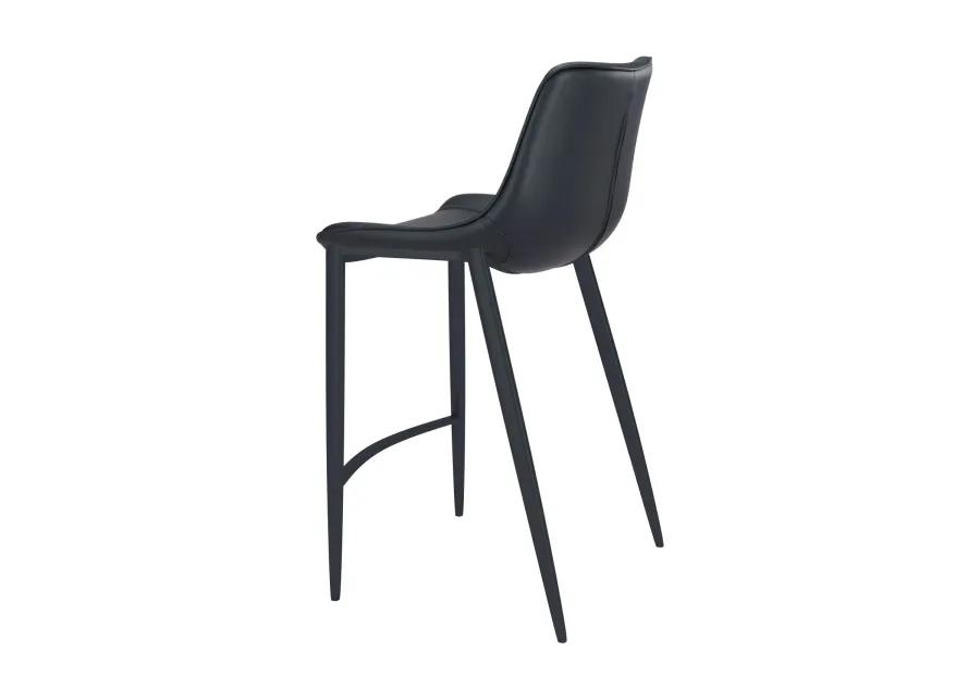 Magnus Barstool (Set of 2) Black