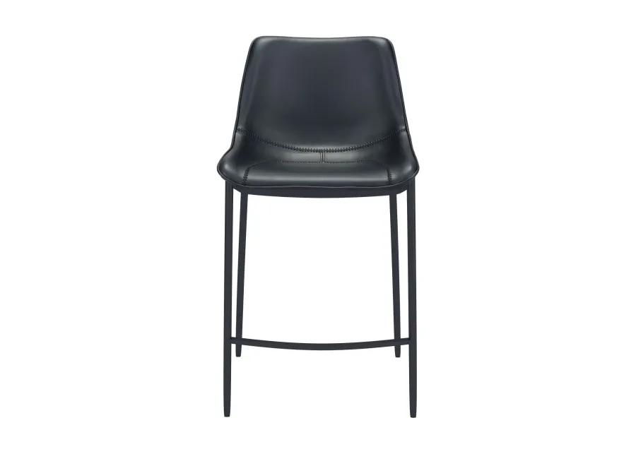 Magnus Barstool (Set of 2) Black