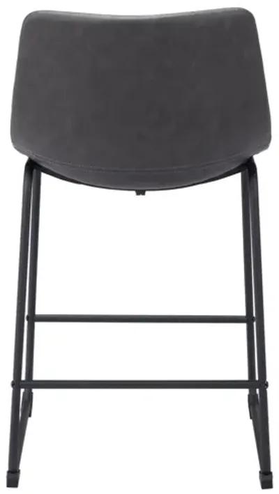 Smart Counter Stool (Set of 2) Charcoal