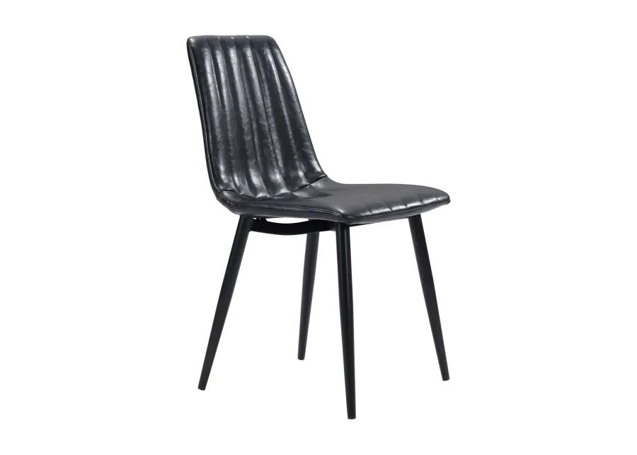 Dolce Dining Chair (Set of 2) Vintage Black