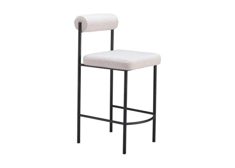 Livorno Counter Stool (Set of 2) Ivory