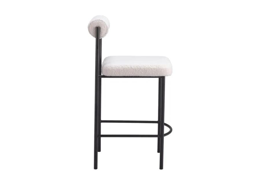 Livorno Counter Stool (Set of 2) Ivory