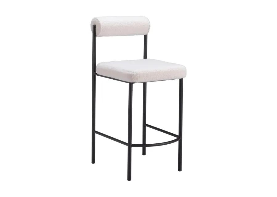 Livorno Counter Stool (Set of 2) Ivory