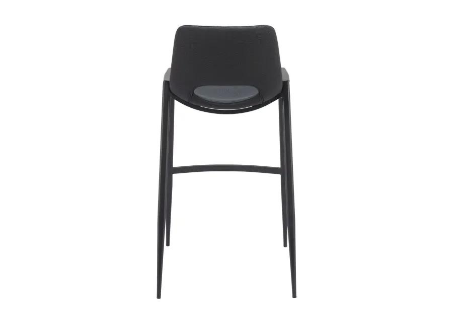 Desi Barstool (Set of 2) Black