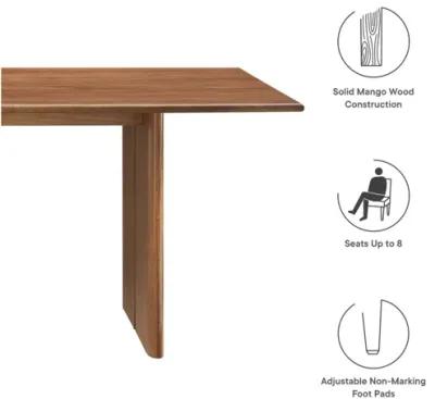 Amistad 86" Wood Dining Table by Modway