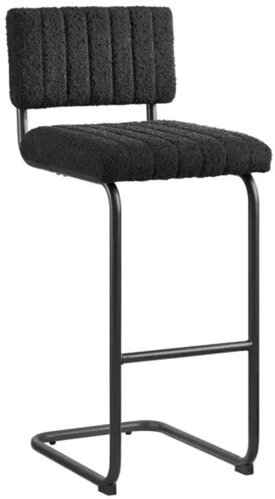 Parity Boucle Bar Stools Set of 2 by Modway