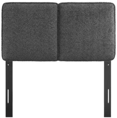 Lindee Boucle Fabric Twin Headboard