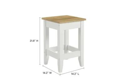 Farmstead 3-Piece Kitchen Island and Stool Set