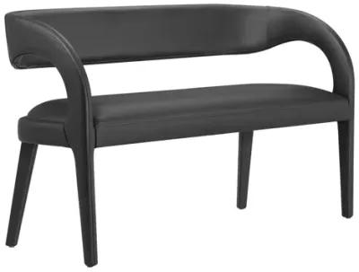 Pinnacle Vegan Leather Accent Bench by Modway