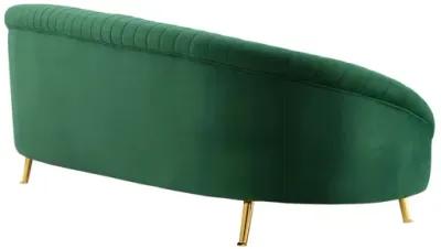 Camber Channel Tufted Performance Velvet Sofa