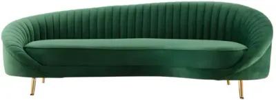 Camber Channel Tufted Performance Velvet Sofa