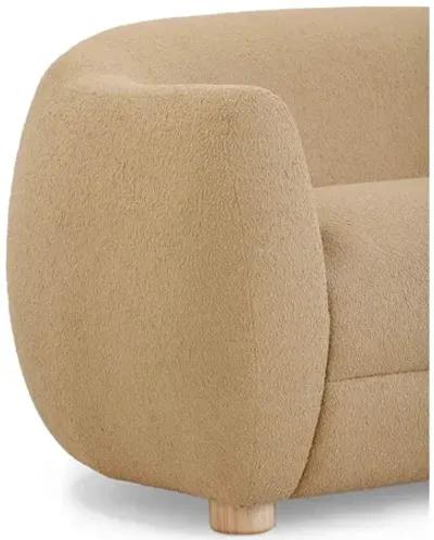 Judy Honey Boucle Sofa