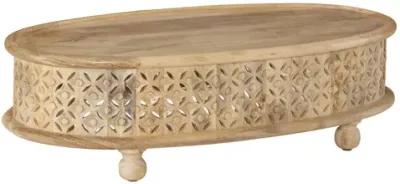 Imani Natural Oval Coffee Table