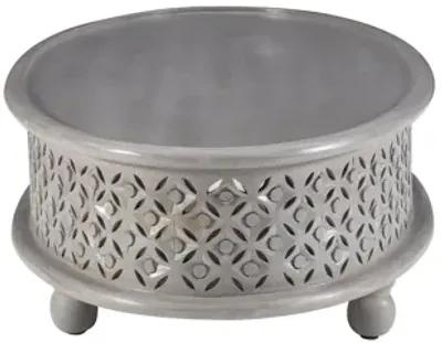 Imani Light Grey Oval Coffee Table