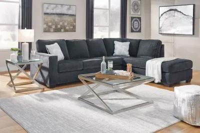 Galaxy 2-Piece Sectional with Right Arm Facing Chaise by Ashley