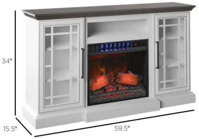 Shelby 60" Electric Fireplace TV Stand