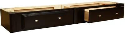 Laguna Black 2-Drawer Trundle