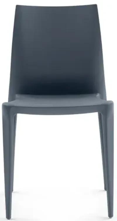 The Bellini Chair Set by Mario Bellini – Elegant, Timeless Seating Dark Grey / Set of 4