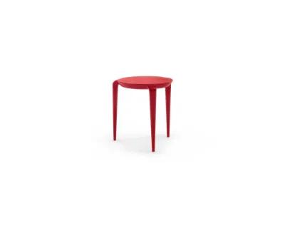 Tavollini Table by Mario Bellini - Stackable, Indoor-Outdoor, USA Made Red / Set of 2