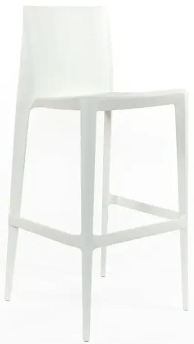 Bellini Barstool Bundle - 2 x ( Set of 2 ) White / Set of 2 The Bellini Bar Stool - Set of 2 + White / Set of 2 The Bellini Bar Stool - Set of 2