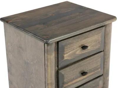 Laguna Nightstand - Rustic Grey