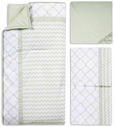 Sea Foam Crib Bedding