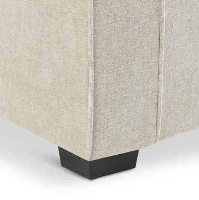 Arturo Tufted Storage Bench - Taupe