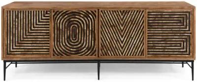 Love 80  Media Credenza