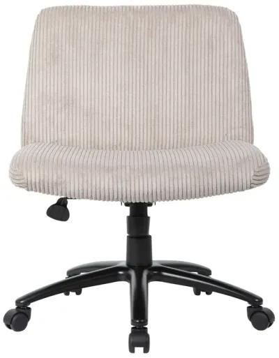 Criss Cross Convertible Office Chair - Mushroom