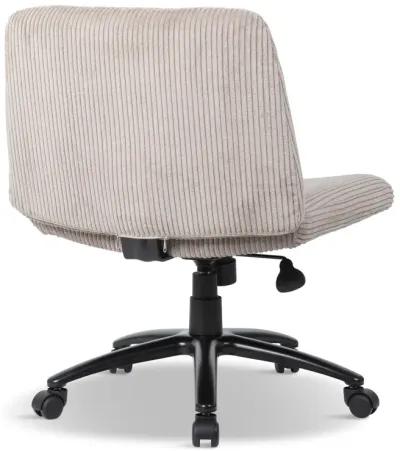 Criss Cross Convertible Office Chair - Mushroom