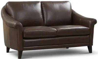 Walter Leather Loveseat