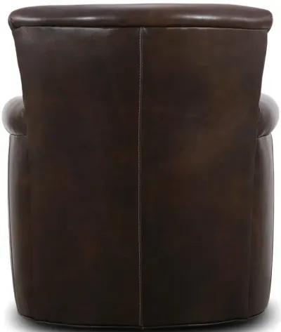 Luca Leather Swivel Chair