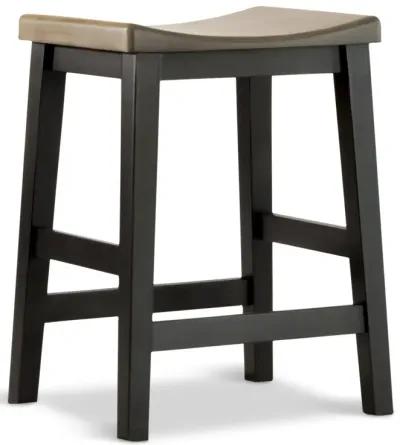 Kady Maple Saddle Seat Bar Stool