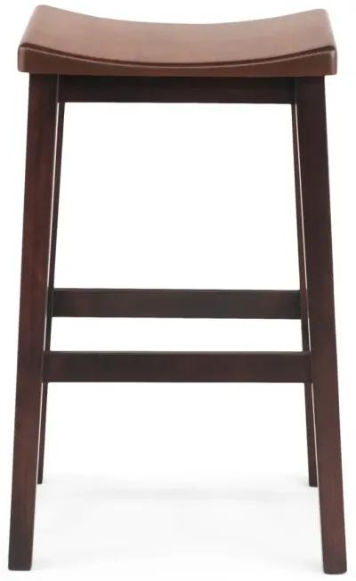 Kady Maple Saddle Seat Bar Stool