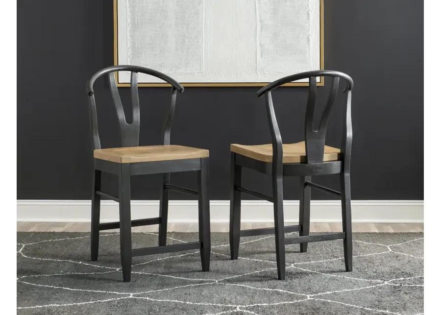 Palmer Wishbone Counter Stool