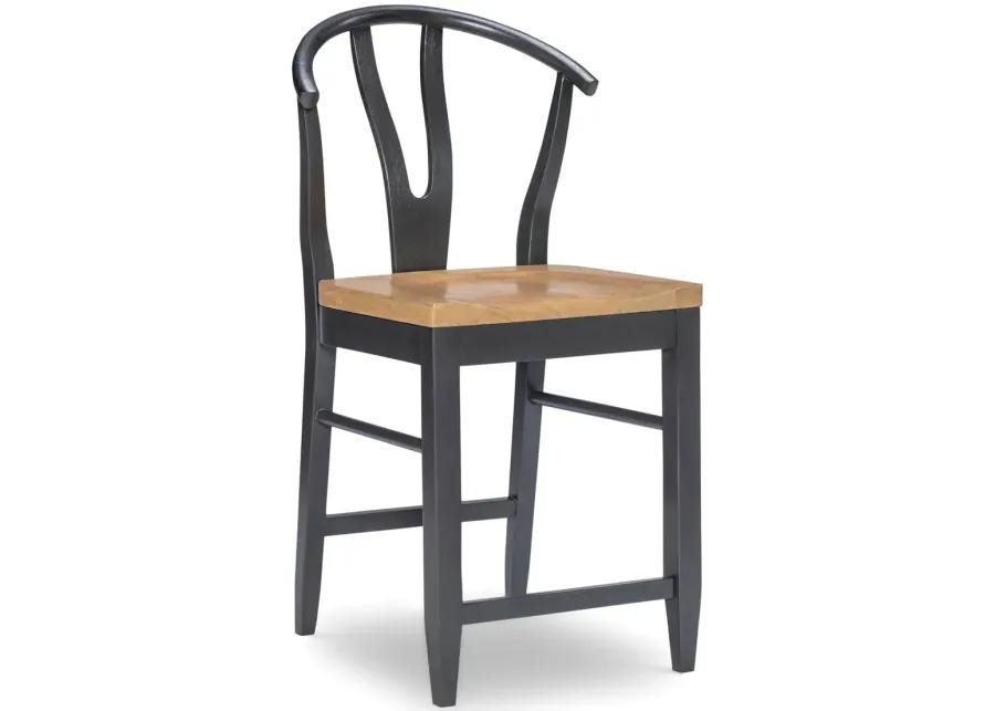 Palmer Wishbone Counter Stool