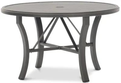 Banchetto 48  Round Dining Table - Graphite