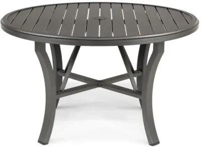 Banchetto 48  Round Dining Table - Graphite