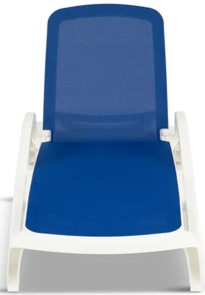 Poolside Chaise Lounge - Blue