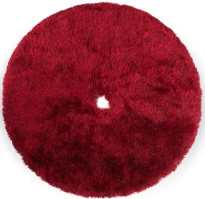 4 6  Shag Tree Skirt - Red