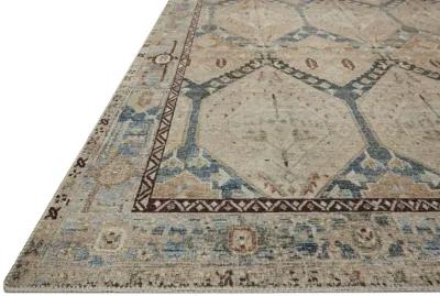 Magnolia Home Lenna Denim Sand Area Rug - 2 3  X 3 9 