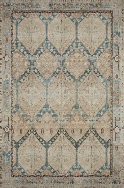 Magnolia Home Lenna Denim Sand Area Rug - 2 3  X 3 9 