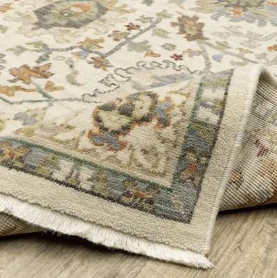 Lucca Ivory Multi 2 0  x 3 0  Area Rug